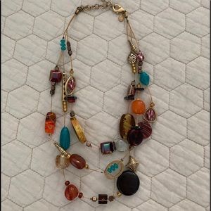 Chico’s colorful statement necklace